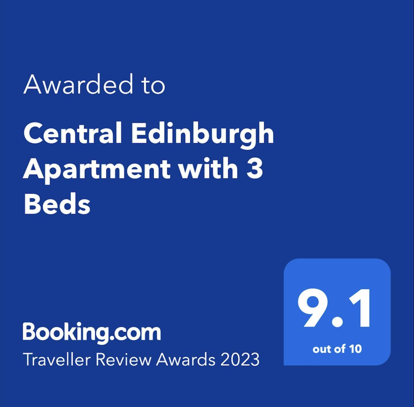 Traveller Award Winner 2024 - Edinburgh Apartment With 3 Beds Exteriér fotografie